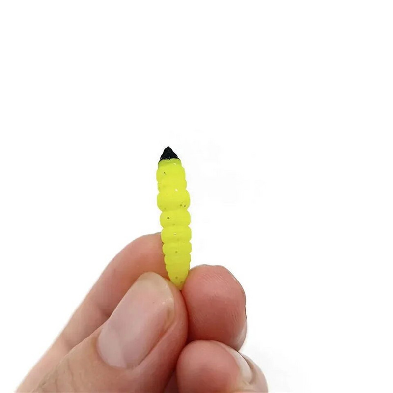 MUKUN 10GAB Mīkstais makšķerēšanas māneklis Worms Silikona ēsmas 0,45g/30mm Mākslīgā ēsma Jigging Vobleri Bass Carp Pesca Makšķerēšanas piederumi
