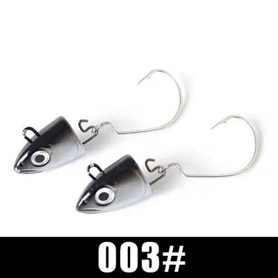 FTK 2vnt./sl. 5g 12g 25g švaistiklis Jig head kabliukas žvejybos kablio galvutė Jig masalas kietas masalas minkštas kirminų kabliukas žvejybai