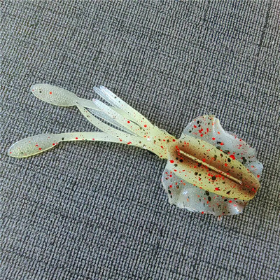 MUKUN 1PC 2g 6,5cm Luminous UV Squid Jig Soft Squid Fishing Trolling Lure For Sea Fishing Boat Fishing Wobblers Bait Rockfishing