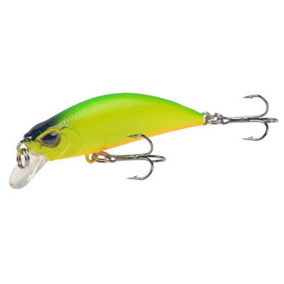 1gab Lēnām grimstošs Minnow zvejas māneklis 5,5 cm 5g Isca mākslīgais cietais bass vobleri 3D Eyes Crankbait karpas līdakas piederumi