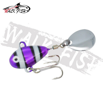 WALK FISH 1 KOM Novi metalni mini VIB sa žlicom mamac za pecanje 10 g 2,1 cm pribor za pecanje Pin Crankbait Vibracijski spinner Mamac za tonuće