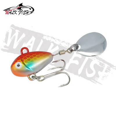 WALK FISH 1 KOM Novi metalni mini VIB sa žlicom mamac za pecanje 10 g 2,1 cm pribor za pecanje Pin Crankbait Vibracijski spinner Mamac za tonuće