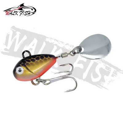 WALK FISH 1 KOM Novi metalni mini VIB sa žlicom mamac za pecanje 10 g 2,1 cm pribor za pecanje Pin Crankbait Vibracijski spinner Mamac za tonuće