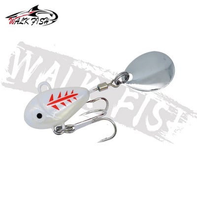 WALK FISH 1 KOM Novi metalni mini VIB sa žlicom mamac za pecanje 10 g 2,1 cm pribor za pecanje Pin Crankbait Vibracijski spinner Mamac za tonuće