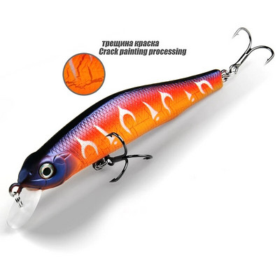 BEARKING 80mm 8.5g profesionālas kvalitātes magnēts svars makšķerēšanas mānekļi minnow crank hot model Artificial Bait Tackle