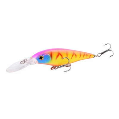 Aorace 1PCS Minnow zvejas māneklis 11cm 10g peldošs cietais voblera ēsma Crankbait karpas svītrains bass Pesca makšķerēšanas piederumi SwimBait