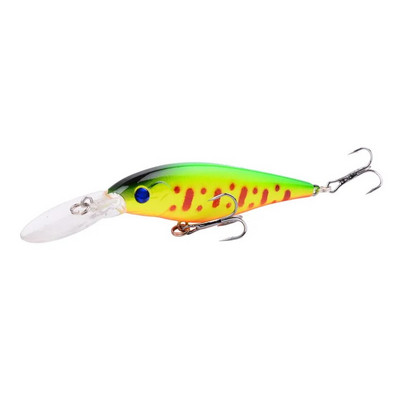 Aorace 1PCS Minnow zvejas māneklis 11cm 10g peldošs cietais voblera ēsma Crankbait karpas svītrains bass Pesca makšķerēšanas piederumi SwimBait