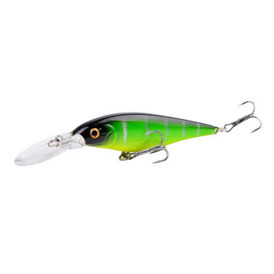 Aorace 1PCS Minnow zvejas māneklis 11cm 10g peldošs cietais voblera ēsma Crankbait karpas svītrains bass Pesca makšķerēšanas piederumi SwimBait