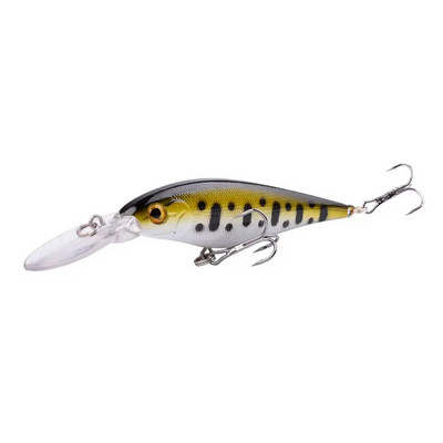 Aorace 1PCS Minnow zvejas māneklis 11cm 10g peldošs cietais voblera ēsma Crankbait karpas svītrains bass Pesca makšķerēšanas piederumi SwimBait