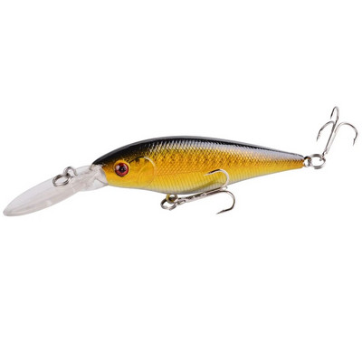 Aorace 1PCS Minnow zvejas māneklis 11cm 10g peldošs cietais voblera ēsma Crankbait karpas svītrains bass Pesca makšķerēšanas piederumi SwimBait