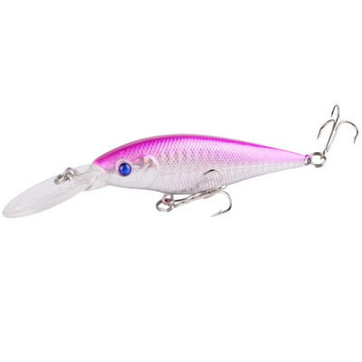 Aorace 1PCS Minnow zvejas māneklis 11cm 10g peldošs cietais voblera ēsma Crankbait karpas svītrains bass Pesca makšķerēšanas piederumi SwimBait