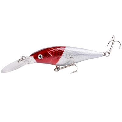 Aorace 1PCS Minnow zvejas māneklis 11cm 10g peldošs cietais voblera ēsma Crankbait karpas svītrains bass Pesca makšķerēšanas piederumi SwimBait
