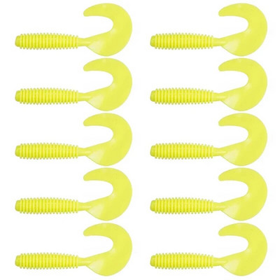 10pcs/Lot Mekani mamci Silikonski mamac 50mm 1.2g Roba za ribolov Morski ribolov Pva Swimbait vobleri Umjetni pribor