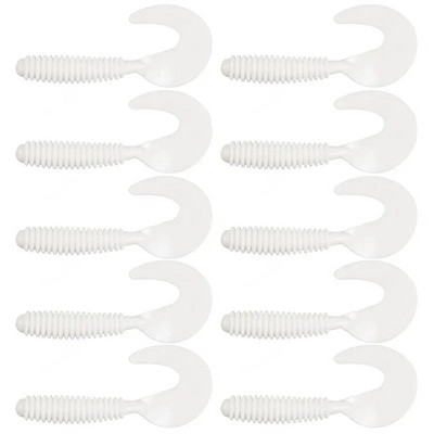 10pcs/Lot Mekani mamci Silikonski mamac 50mm 1.2g Roba za ribolov Morski ribolov Pva Swimbait vobleri Umjetni pribor