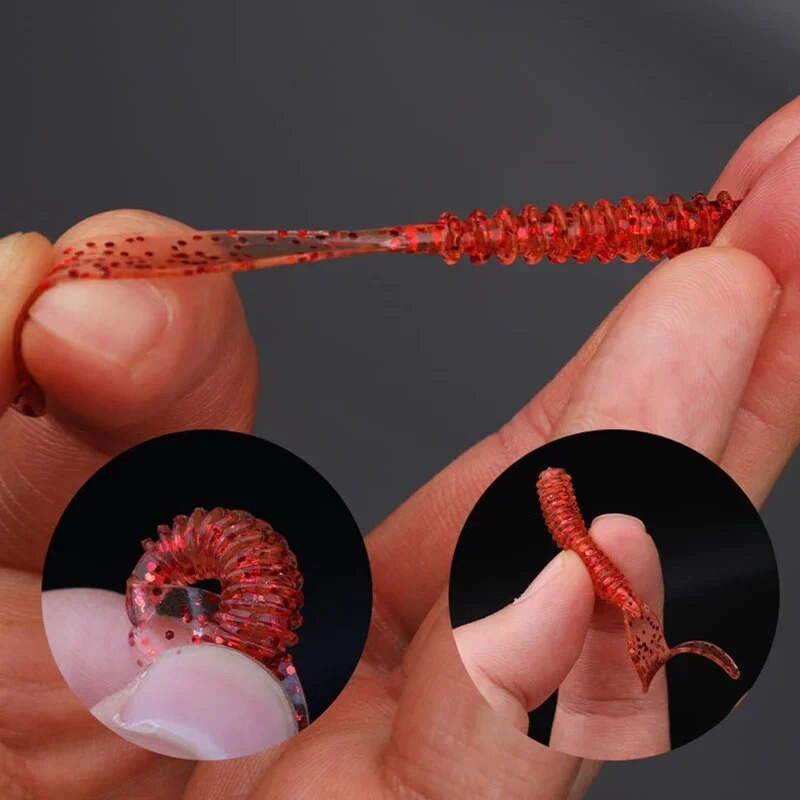 10pcs/Lot Mekani mamci Silikonski mamac 50mm 1.2g Roba za ribolov Morski ribolov Pva Swimbait vobleri Umjetni pribor