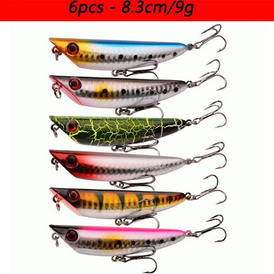 Laser Slow Mixed Minnow Fishing Lure Set Kit Wobbler Crankbait Isca Artificial Hard Bait Carp Mini Fishing Lures Pesca Tackle