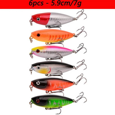 Laser Slow Mixed Minnow Fishing Lure Set Kit Wobbler Crankbait Isca Artificial Hard Bait Carp Mini Fishing Lures Pesca Tackle