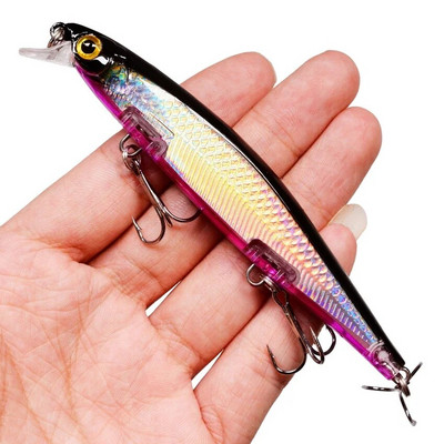 1 kom Plutajući vobler Minnow Laser mamac za ribolov 11 mm 12 g Crankbait Umjetni tvrdi mamac Bas mamac Plastični pribor za ribolov ribe