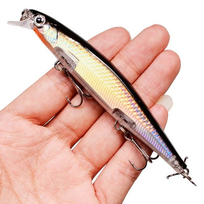 1 kom Plutajući vobler Minnow Laser mamac za ribolov 11 mm 12 g Crankbait Umjetni tvrdi mamac Bas mamac Plastični pribor za ribolov ribe