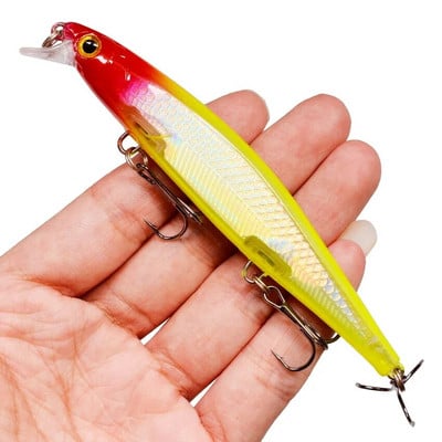 1 kom Plutajući vobler Minnow Laser mamac za ribolov 11 mm 12 g Crankbait Umjetni tvrdi mamac Bas mamac Plastični pribor za ribolov ribe