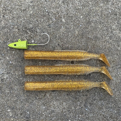 HAIMALUO Happy Soft Makšķerēšanas māneklis Jig Head Hook Mākslīgais sālsūdens Seabass zvejas ēsma Swimbait Tackle Mīksta ēsma