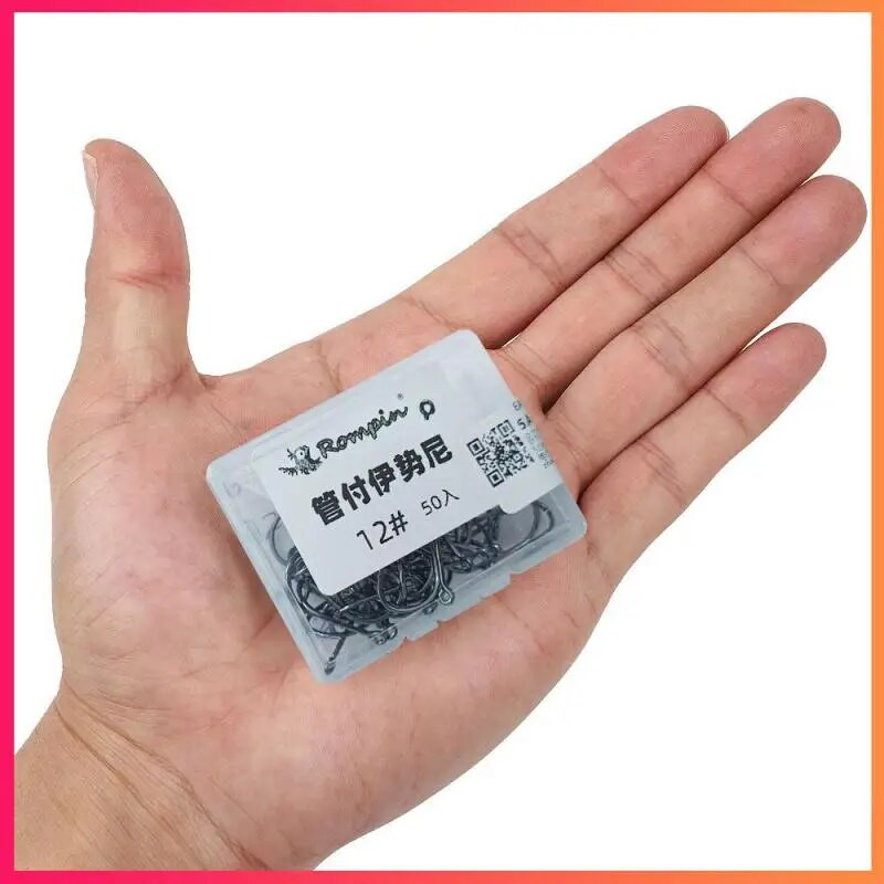 50/10KOM set udica za pecanje Bodljikave udice od visokougljičnog čelika za morsku opremu za slatkovodni ribolov Dodaci za ribolov