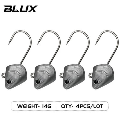 BLUX BLOD SHAD 80mm 105mm mīksts makšķerēšanas māneklis, melna aste Minnow mākslīgā silikona ēsma Saltwater Sea Bass Swimbait rīks