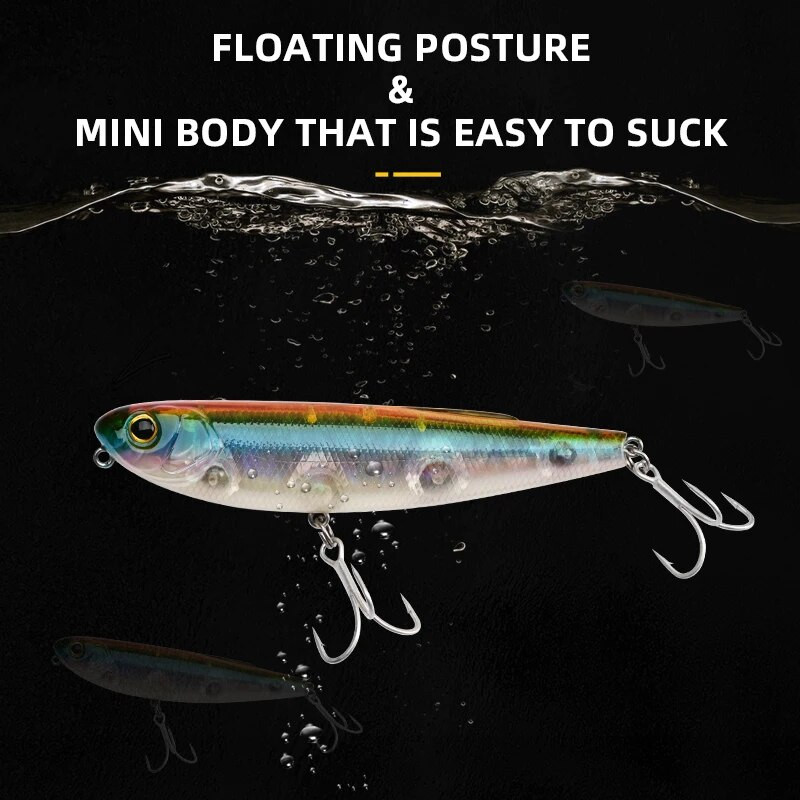 BLUX STRAY DOG 95 Topwater Pencil 95MM 15,2g Surface Walker Fishing Lure Walk The Dog Mākslīgais sālsūdens bass cietās ēsmas piederumi