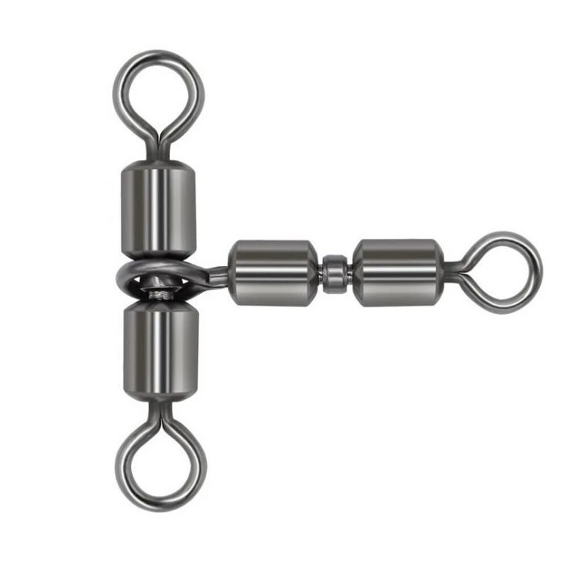 DNDYUJU 10gab Liela ātruma rotācijas dubultsavienotājs zivju āķis Sadalīta aukla Grozāmie Ritošie Grozāmie Grozāmie Makšķerēšanas piederumi Makšķerēšanas piederumi