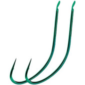 20 gab./partija oglekļa tērauda, gara kāta makšķerēšanas āķi, dzeloņstieņu āķi mazām zivīm, izmērs 1#-7# zaļa krāsa