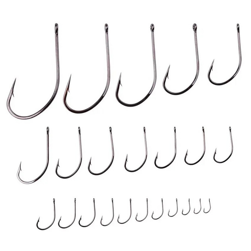 Aorace visoko ugljični čelik udica bodljikava 2#-30# serija u Fly Fishhook Worm Pond Fishing Bait Držač Jig Hole Dodaci Pesca