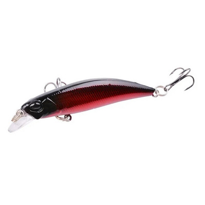 Aorace 1PCS Laser Fishing Lure Floating Minnow Wobbler Professional Baits 6,8cm 4g Crankbait