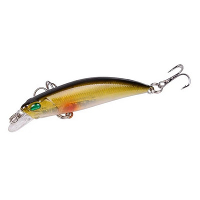 Aorace 1PCS Laser Fishing Lure Floating Minnow Wobbler Professional Baits 6,8cm 4g Crankbait