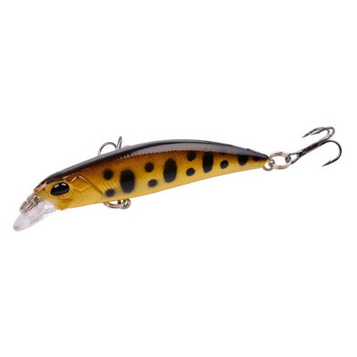Aorace 1PCS Laser Fishing Lure Floating Minnow Wobbler Professional Baits 6,8cm 4g Crankbait