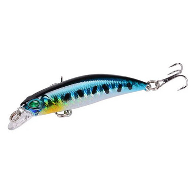 Aorace 1PCS Laser Fishing Lure Floating Minnow Wobbler Professional Baits 6,8cm 4g Crankbait