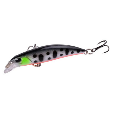 Aorace 1PCS Laser Fishing Lure Floating Minnow Wobbler Professional Baits 6,8cm 4g Crankbait