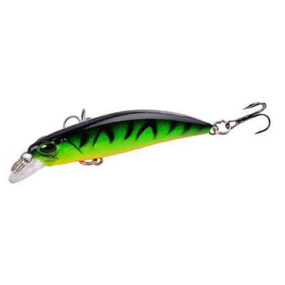 Aorace 1PCS Laser Fishing Lure Floating Minnow Wobbler Professional Baits 6,8cm 4g Crankbait