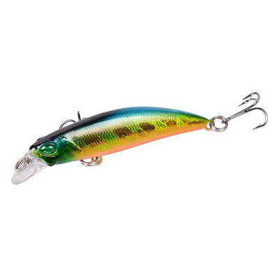 Aorace 1PCS Laser Fishing Lure Floating Minnow Wobbler Professional Baits 6,8cm 4g Crankbait
