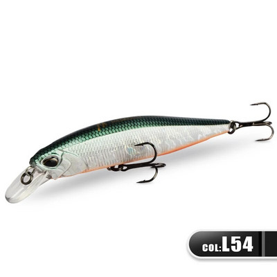 MEREDITH JERK MINNOW 100F 14g peldošs vobleris makšķerēšanas māneklis 24 Color Minnow māneklis Hard Bait Quality Professional Dziļums0,8-1,0m