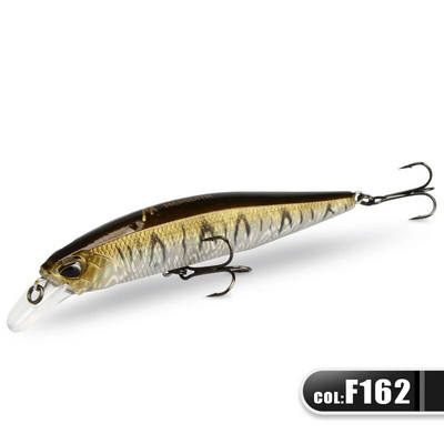 MEREDITH JERK MINNOW 100F 14g peldošs vobleris makšķerēšanas māneklis 24 Color Minnow māneklis Hard Bait Quality Professional Dziļums0,8-1,0m