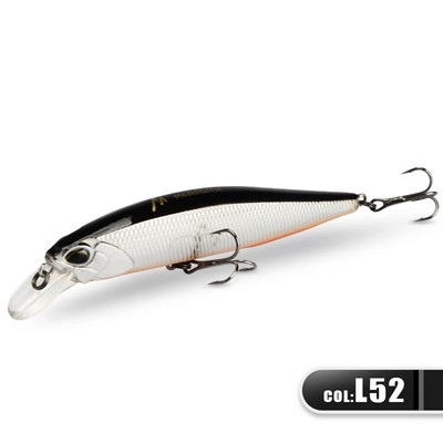 MEREDITH JERK MINNOW 100F 14g peldošs vobleris makšķerēšanas māneklis 24 Color Minnow māneklis Hard Bait Quality Professional Dziļums0,8-1,0m