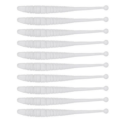 10gab Worm Soft Lures garneļu smarža Piedevu zvejas vobleris 60mm 0,6g Mākslīgās gumijas Soft Bait Carp Bass Isca lure Leurre