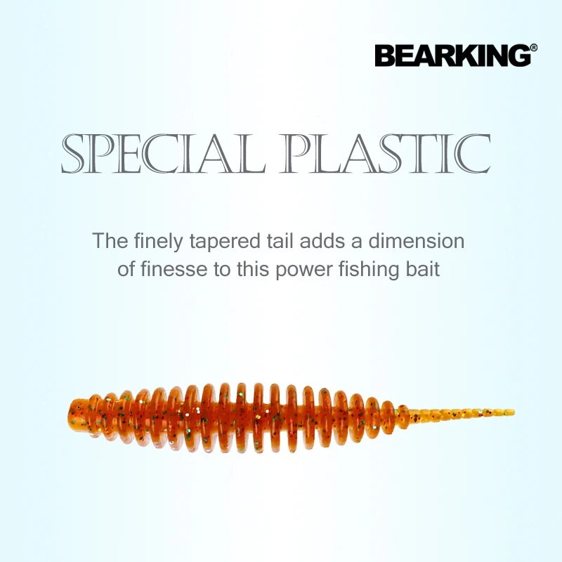 BEARKING Tanta 49mm 65mm Fishing Lure Soft Lure Shad Silicone Baits Wobblers Swimbait Artificial leurre souple