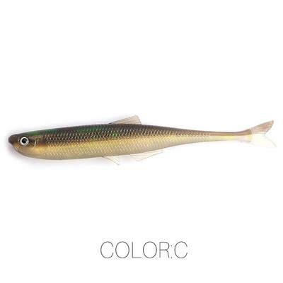 2023 Supercontinent kõhnus ShadTeez 6cm/8cm haug Zander Predator Fishing 3D silmad Pehme lant Püügilandid