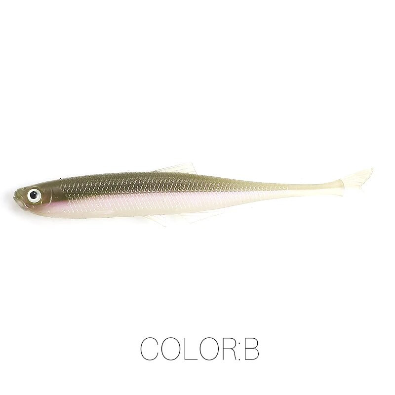 2023 Supercontinent kõhnus ShadTeez 6cm/8cm haug Zander Predator Fishing 3D silmad Pehme lant Püügilandid