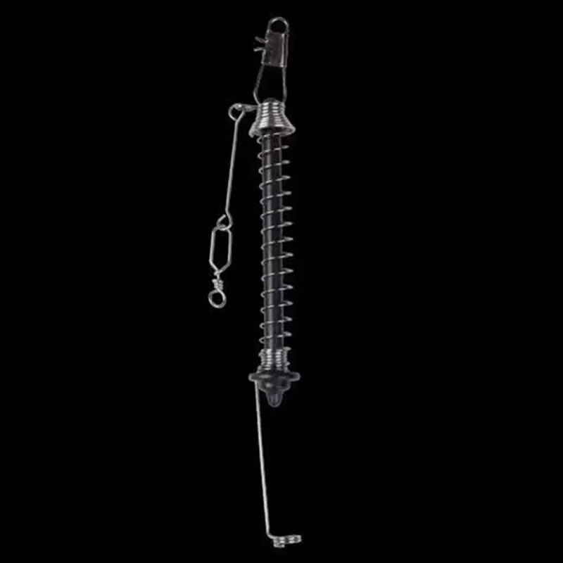 Automatinis meškeriojimo kablio gaidukas, spyruoklinis kabliuko fiksavimas, masalas, išmetimas katapulta, žuvies įrankis, žvejybos reikmenys