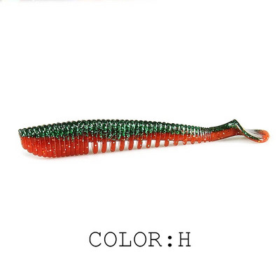 2019 Supercontinent 50mm 80mm 95mm 110mm makšķerēšanas mānekļi mīksts māneklis Mākslīgā ēsma Predator Tackle līdakām un līdakām