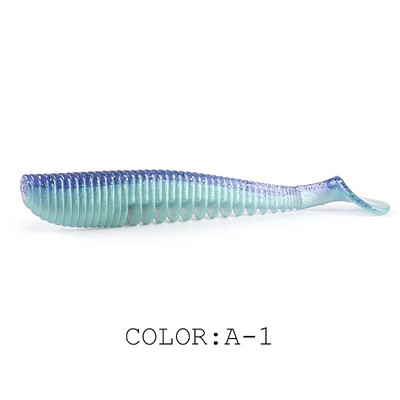 2019 Supercontinent 50mm 80mm 95mm 110mm makšķerēšanas mānekļi mīksts māneklis Mākslīgā ēsma Predator Tackle līdakām un līdakām