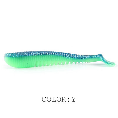 2019 Supercontinent 50mm 80mm 95mm 110mm makšķerēšanas mānekļi mīksts māneklis Mākslīgā ēsma Predator Tackle līdakām un līdakām