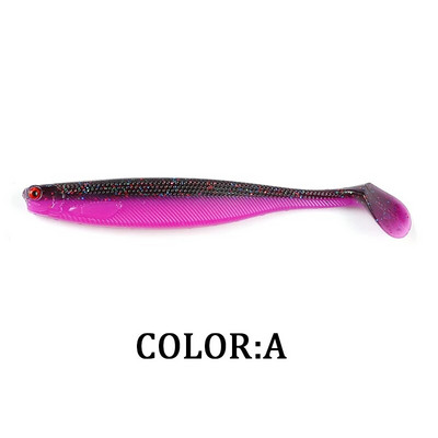 2022 Supercontinent ShadTeez 5cm/7cm/10cm haug Zander Predator Fishing 3D silmad Pehme lant Püügilandid